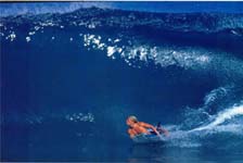 Off the Wall bottom turn